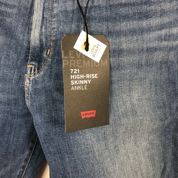 Levi’s 721 High Rise Skinny Jeans Plus Size - Picture 4 of 8